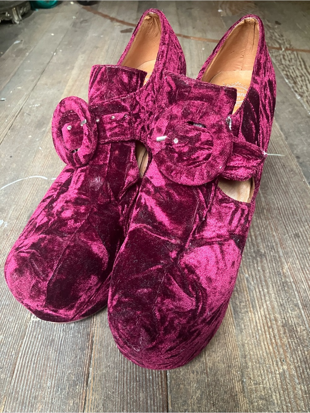 Jeffery Campbell velvet platforms - Picture 6 of 10